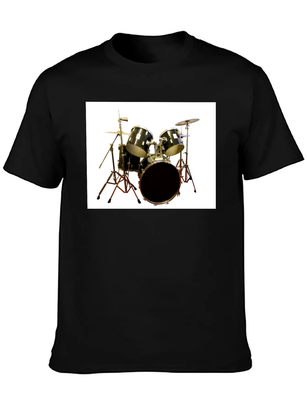 DRUMS Unisex Casual T-Shirt – Clean Design For Daily Comfort