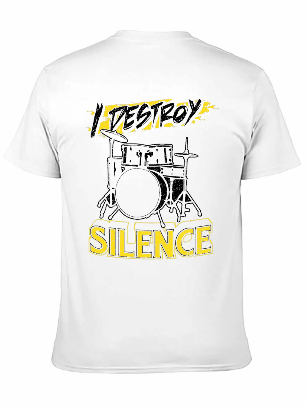 Drumsticks Drum Sets Drummer Silence Drumming Unisex Casual T-Shirt – Clean Design For Daily Comfort