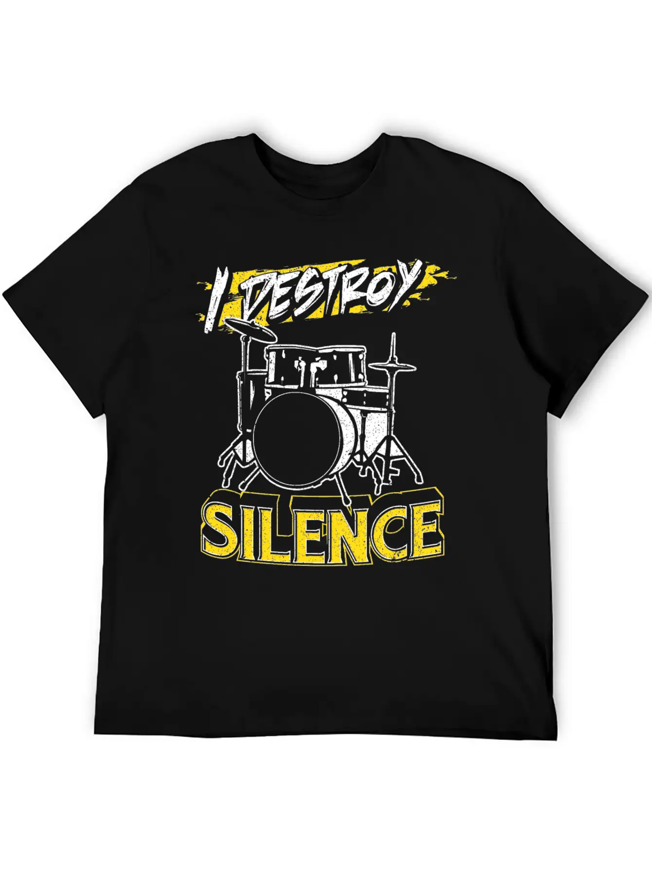 Drumsticks Drum Sets Drummer Silence Drumming Unisex Casual T-Shirt – Clean Design For Daily Comfort