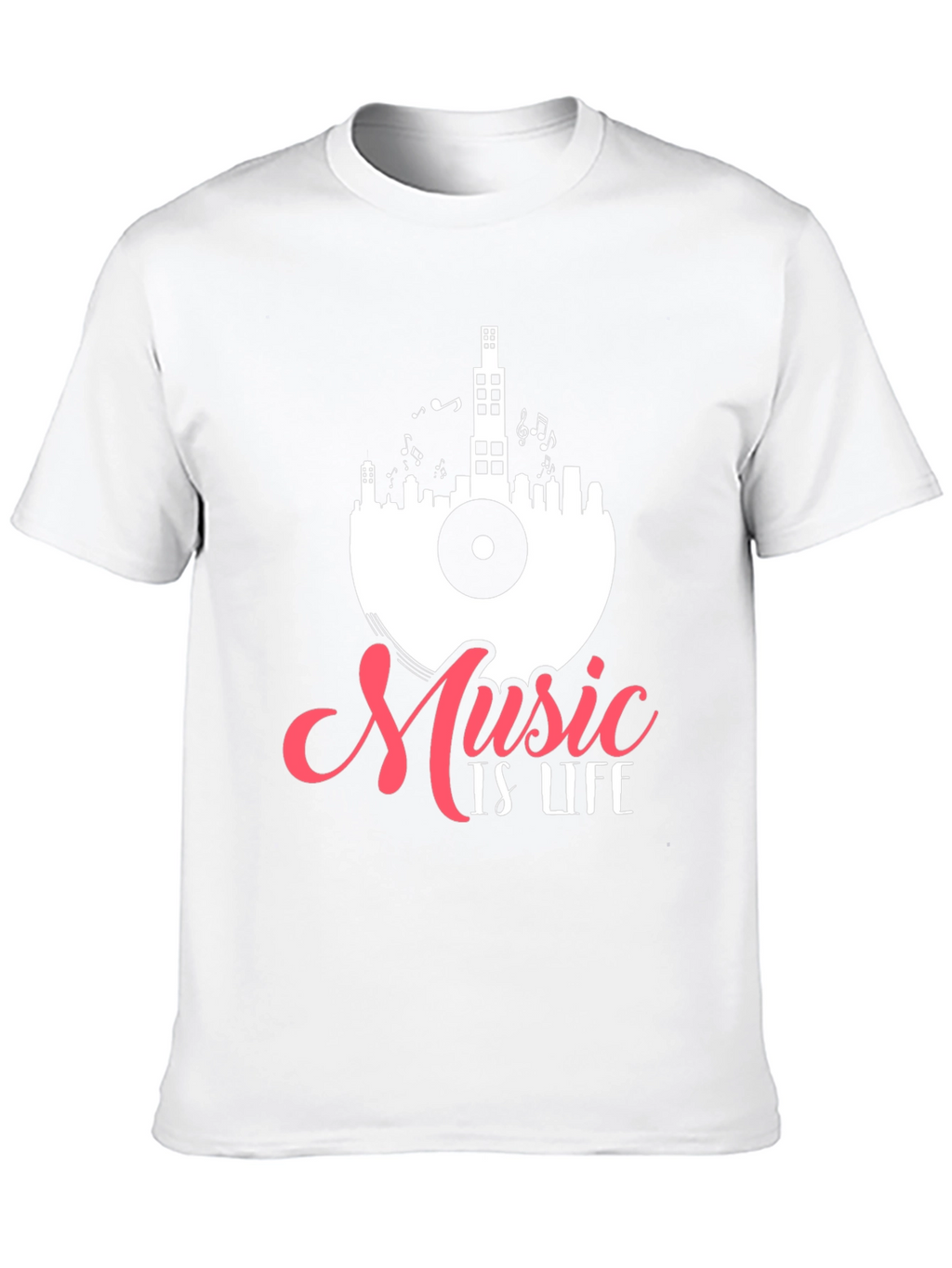 Music is Life Graphic Tee
