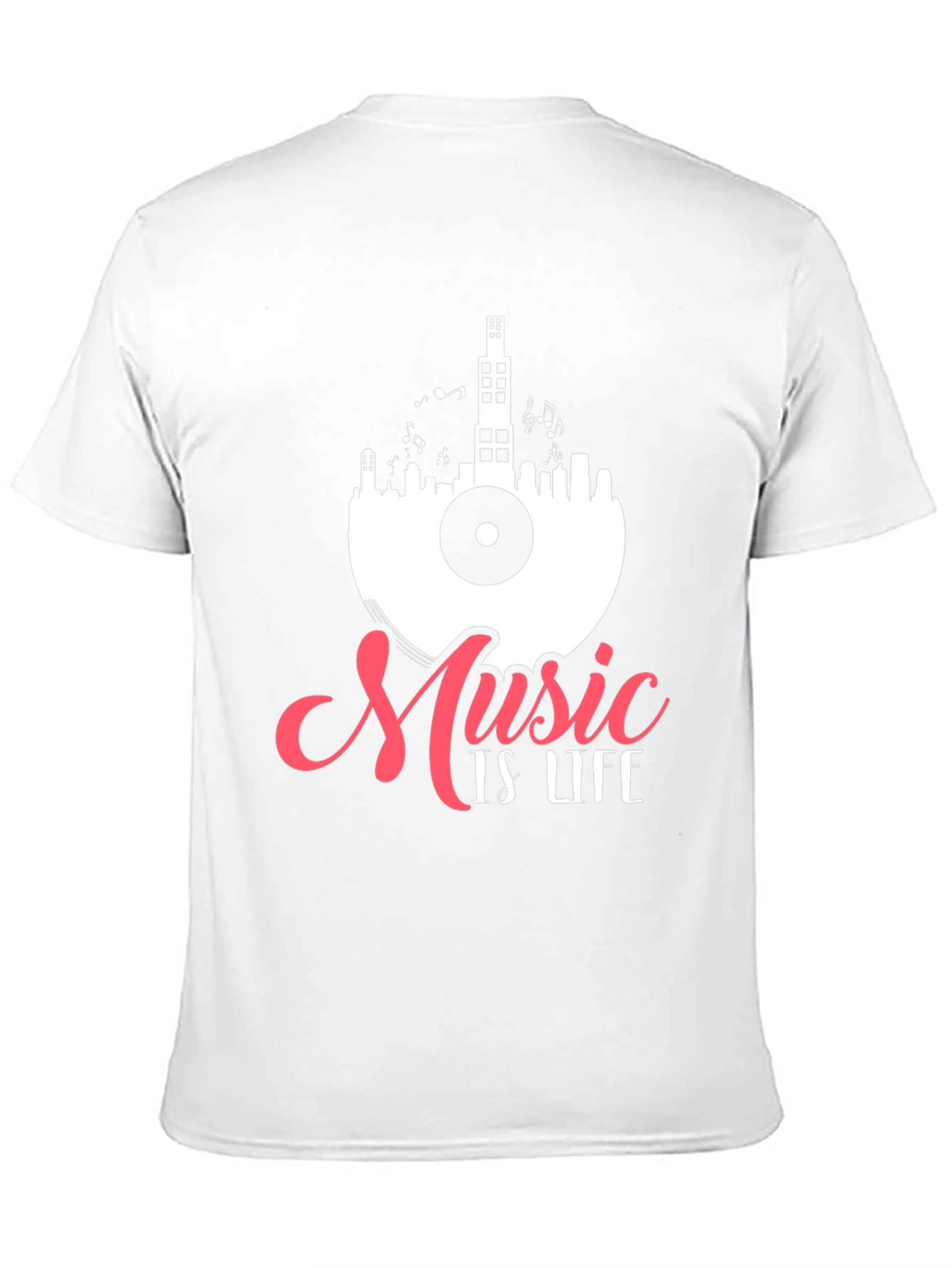 Music is Life Graphic Tee