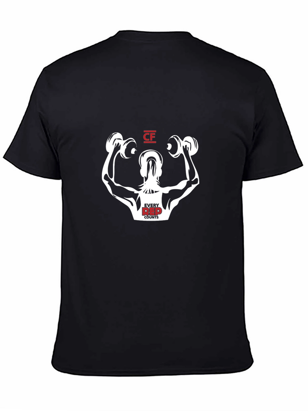 Gym Motivation Tee: Every Rep Counts!