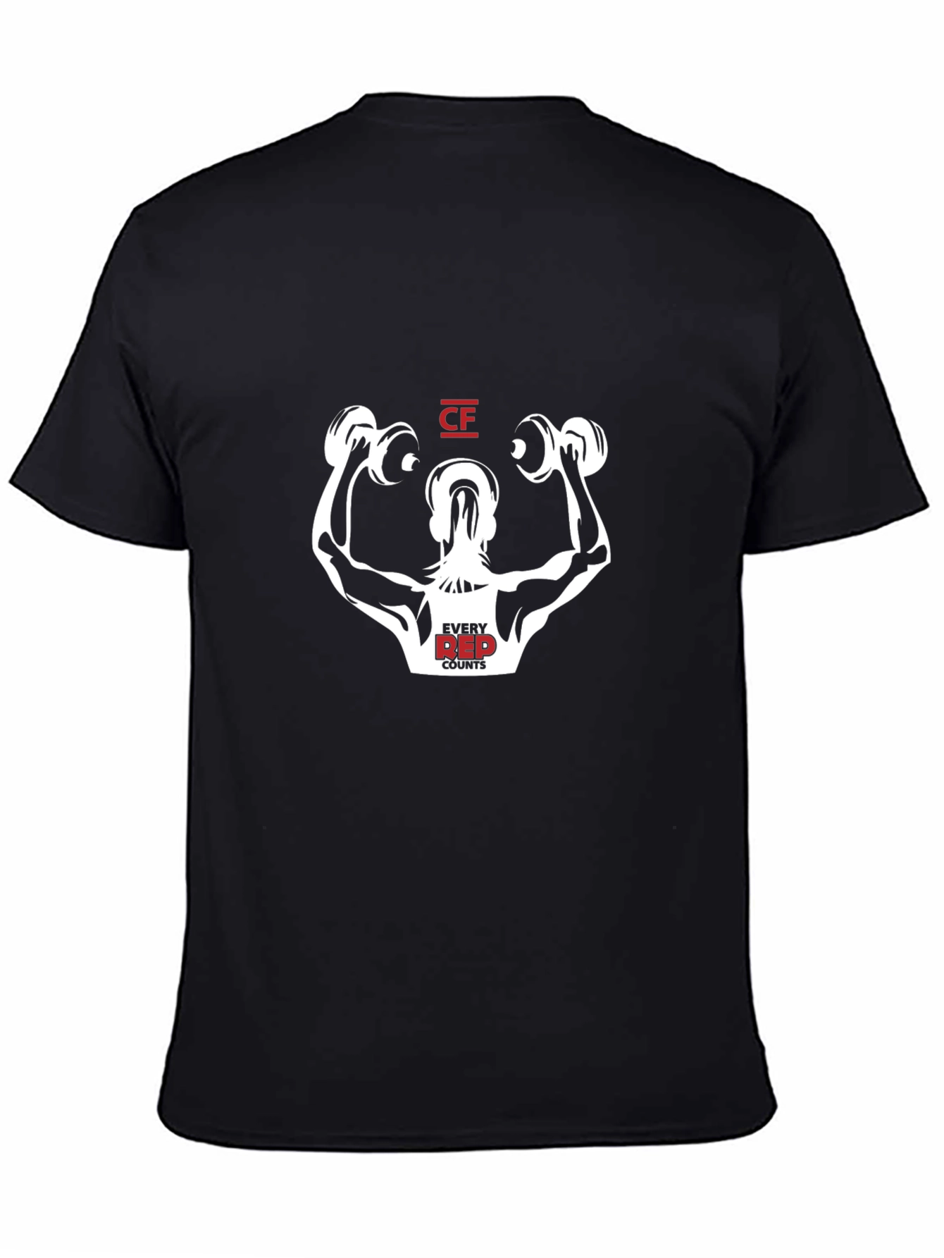 Gym Motivation Tee: Every Rep Counts!