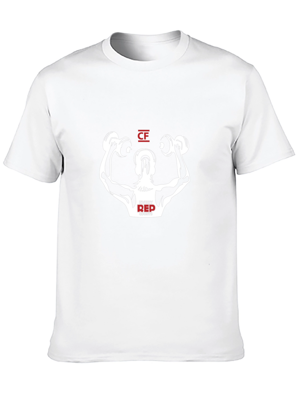 Gym Motivation Tee: Every Rep Counts!