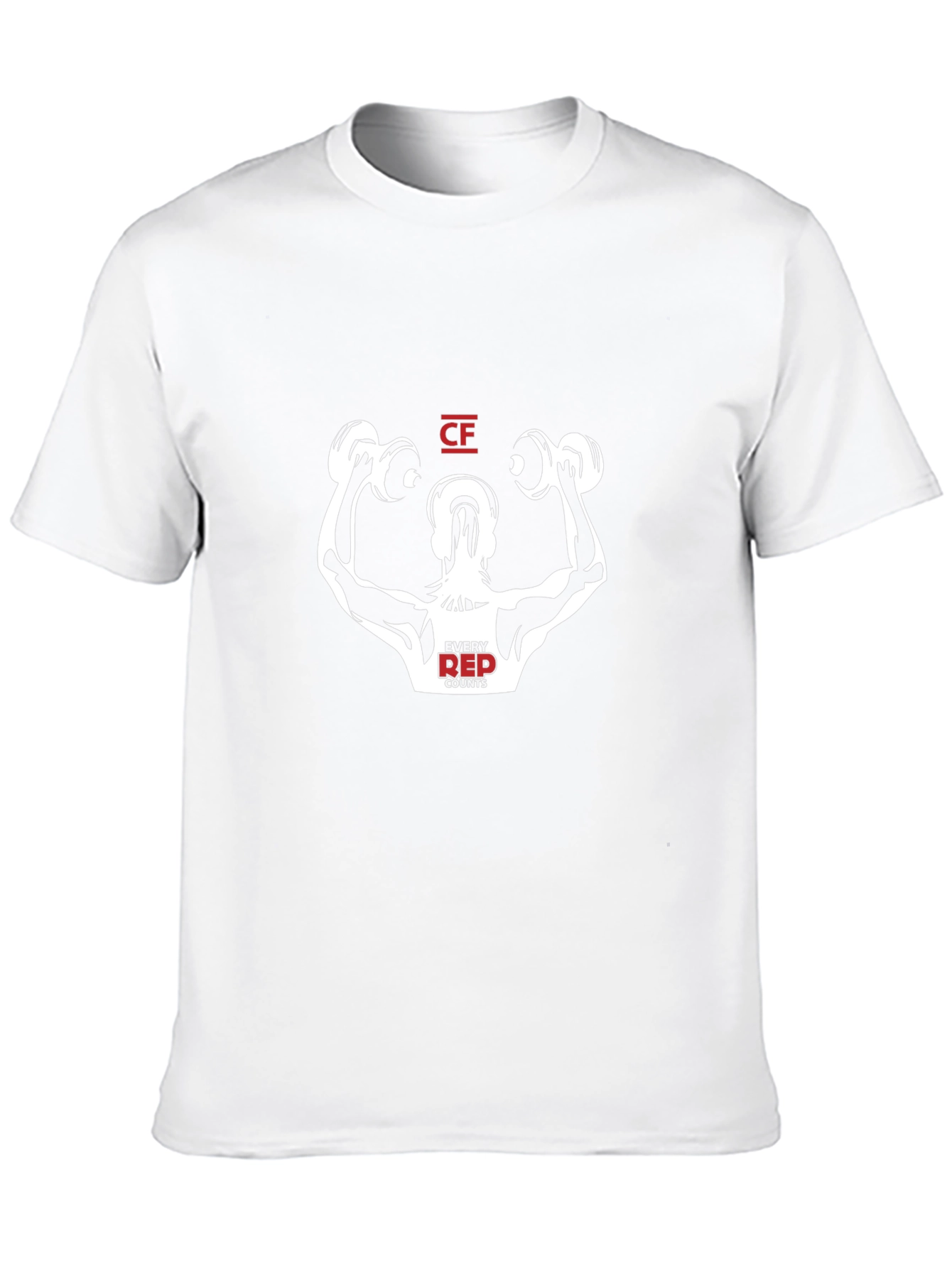 Gym Motivation Tee: Every Rep Counts!