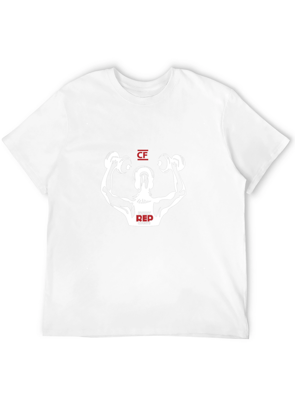 Gym Motivation Tee: Every Rep Counts!