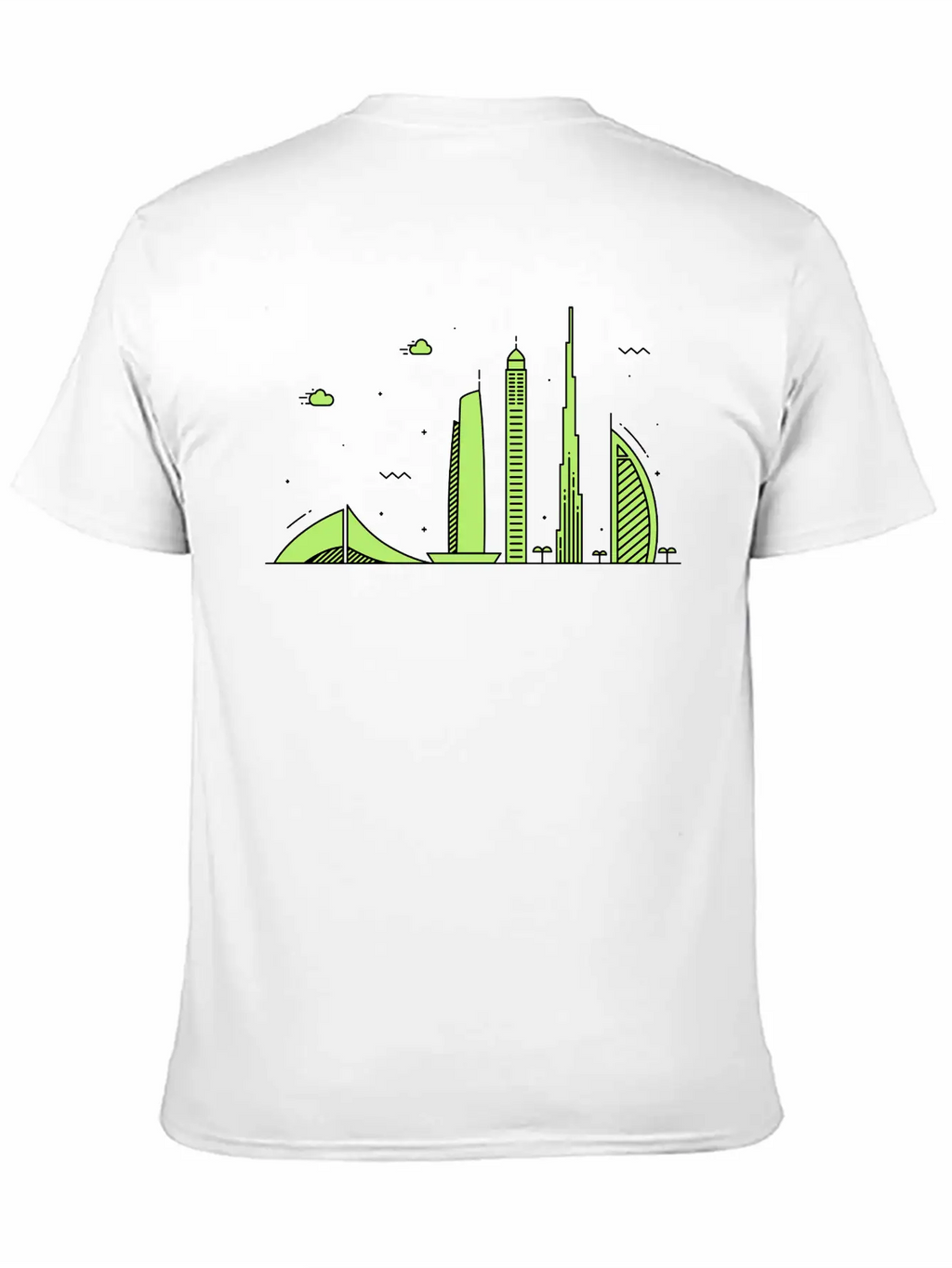 Dubai, United Arab Emirates Breathable Soft Cotton T-Shirt – Timeless Casual Look