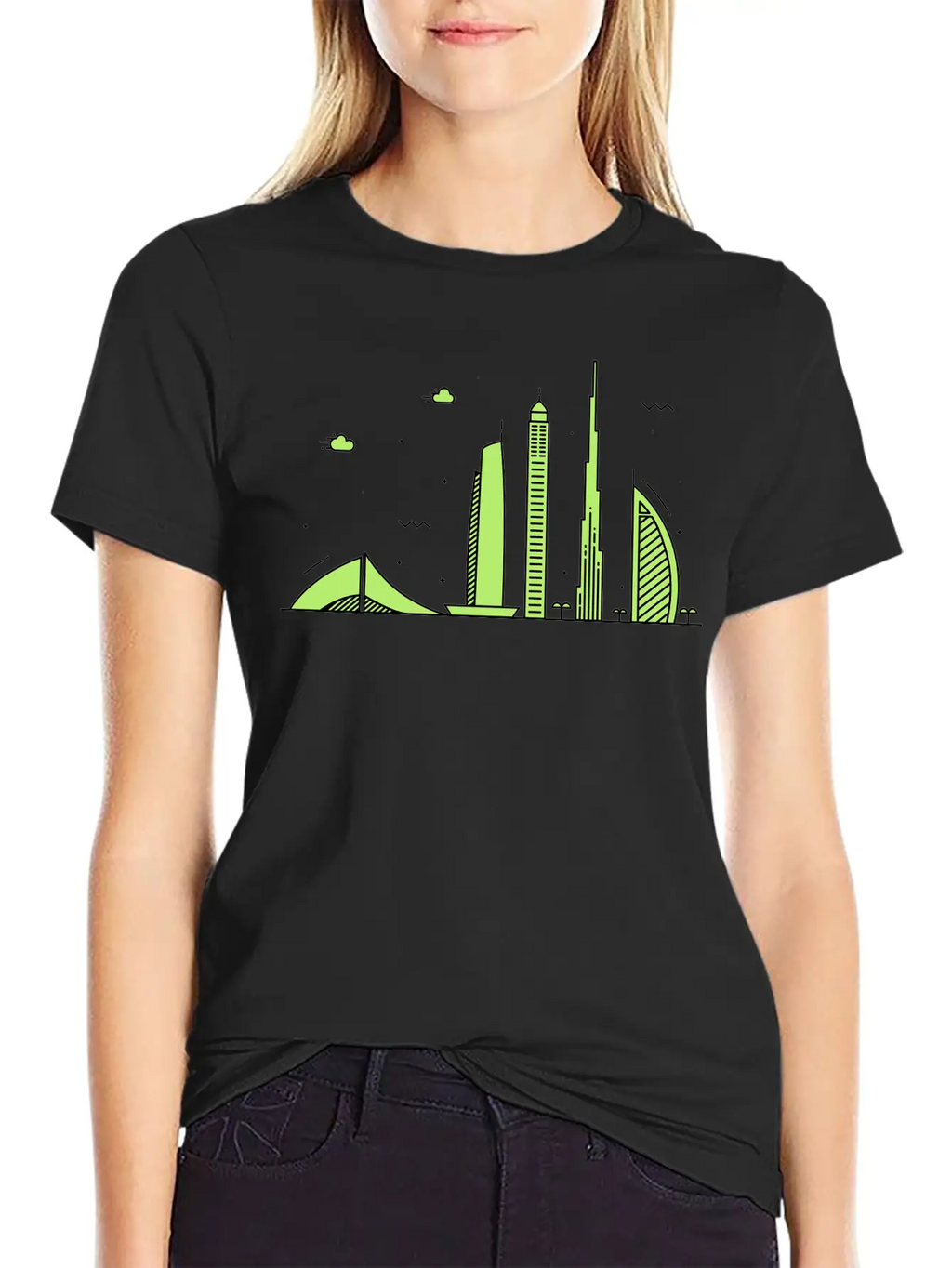 Dubai, United Arab Emirates Breathable Soft Cotton T-Shirt – Timeless Casual Look