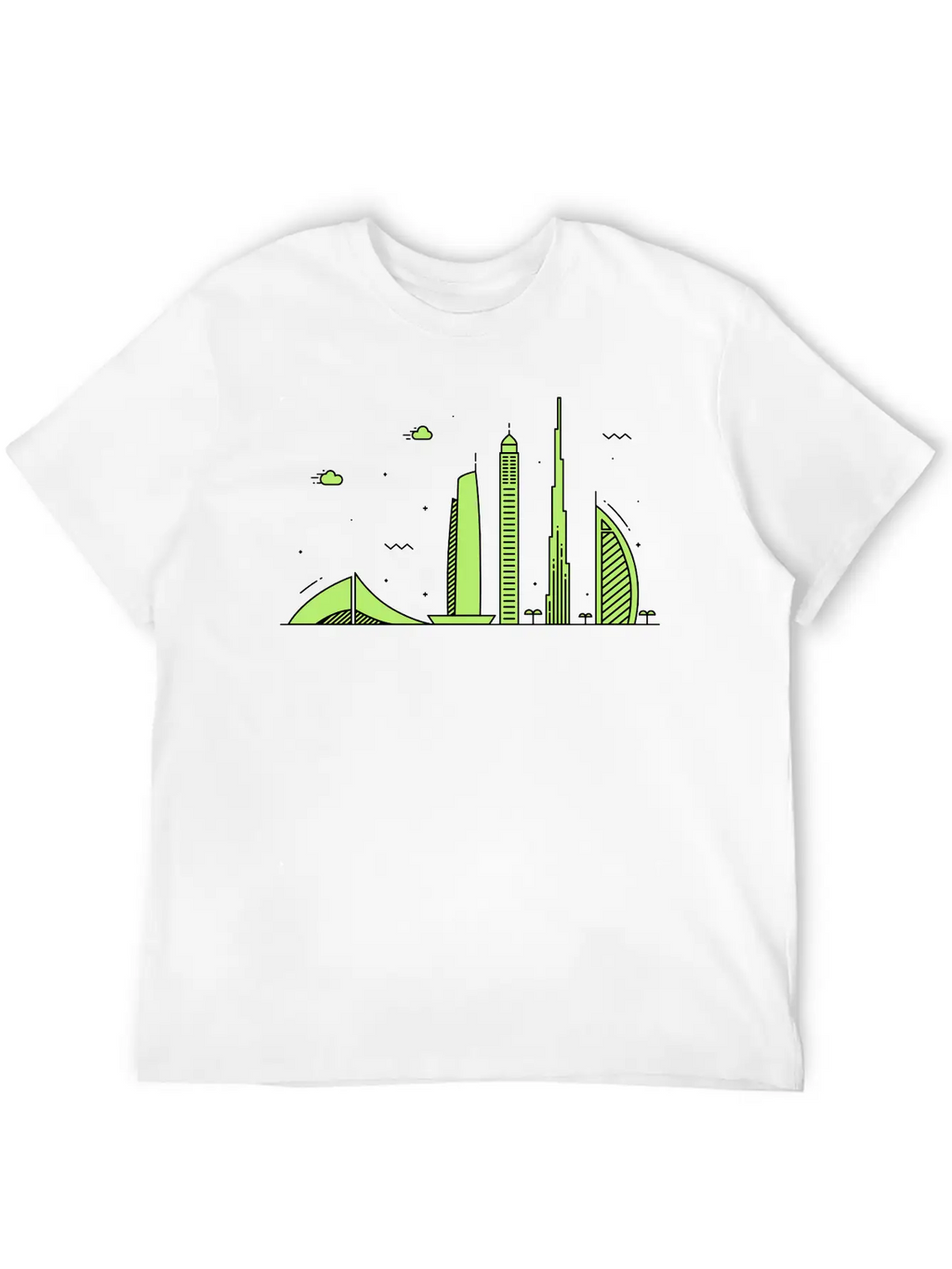 Dubai, United Arab Emirates Breathable Soft Cotton T-Shirt – Timeless Casual Look