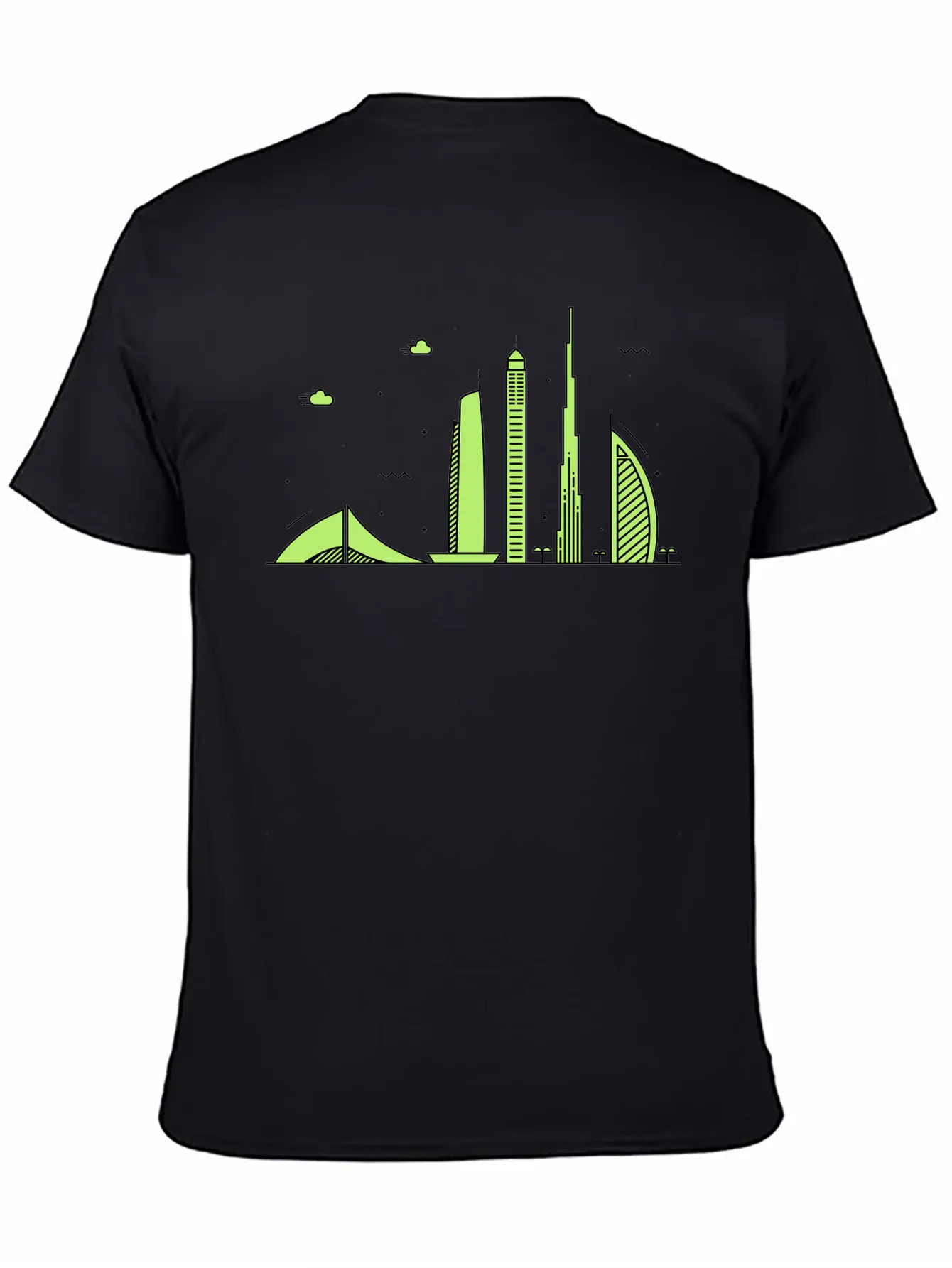 Dubai, United Arab Emirates Breathable Soft Cotton T-Shirt – Timeless Casual Look