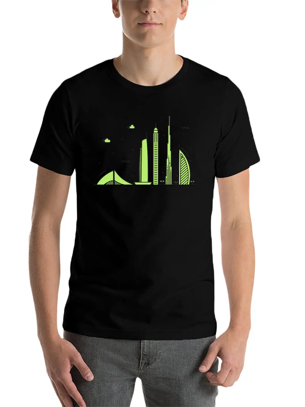 Dubai, United Arab Emirates Breathable Soft Cotton T-Shirt – Timeless Casual Look