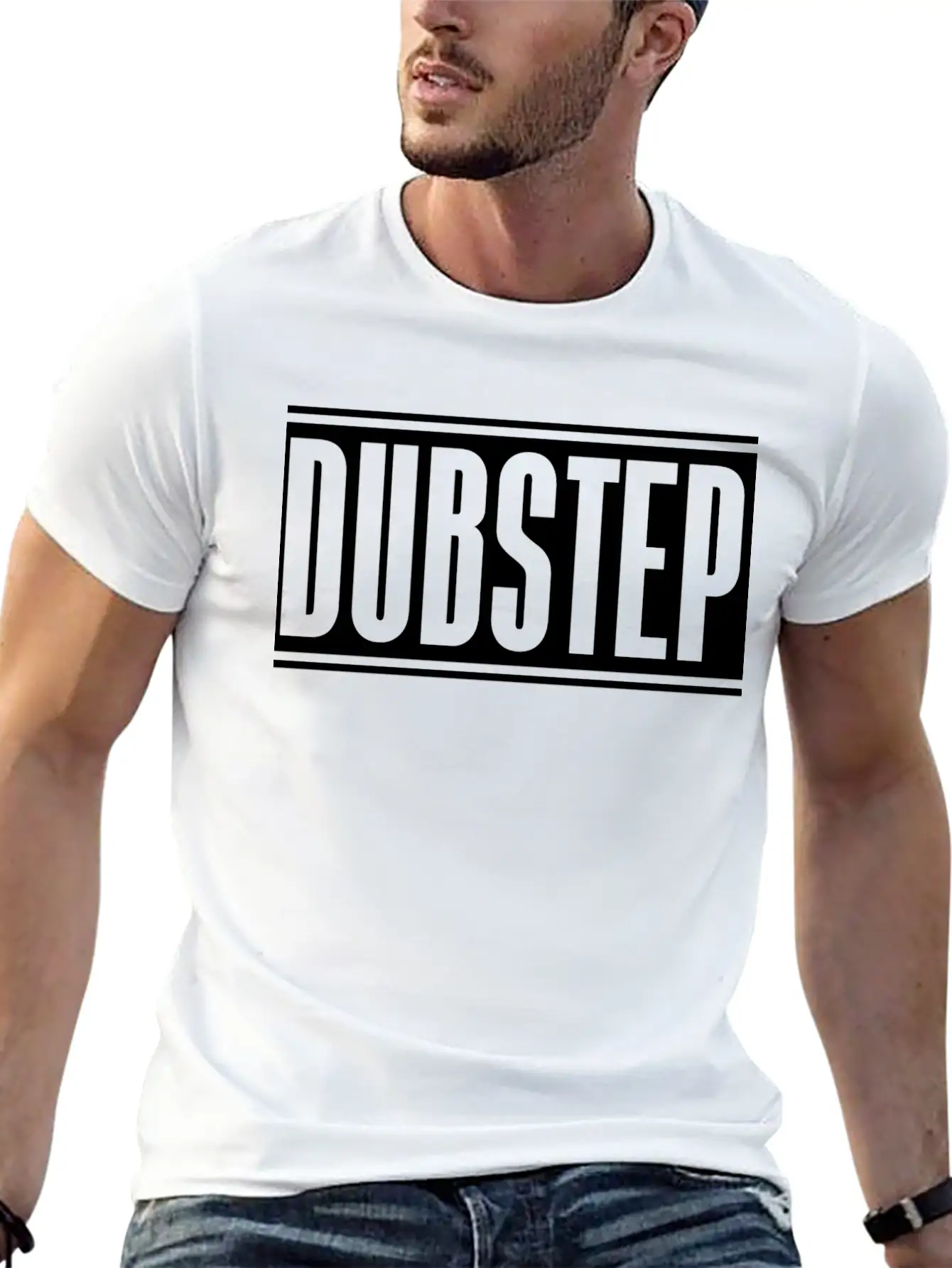 Dubstep Unisex Short Sleeve Soft Cotton T-Shirt – Casual Everyday Wear