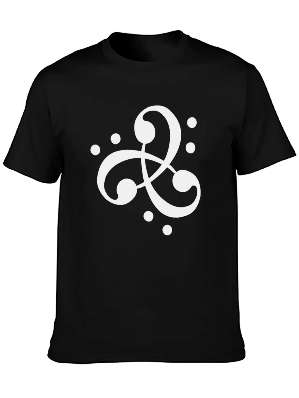 Duchess Of Funk Alana Orr Orchid Bass Clef Logo Unisex Short Sleeve Soft Cotton T-Shirt – Casual Everyday Wear