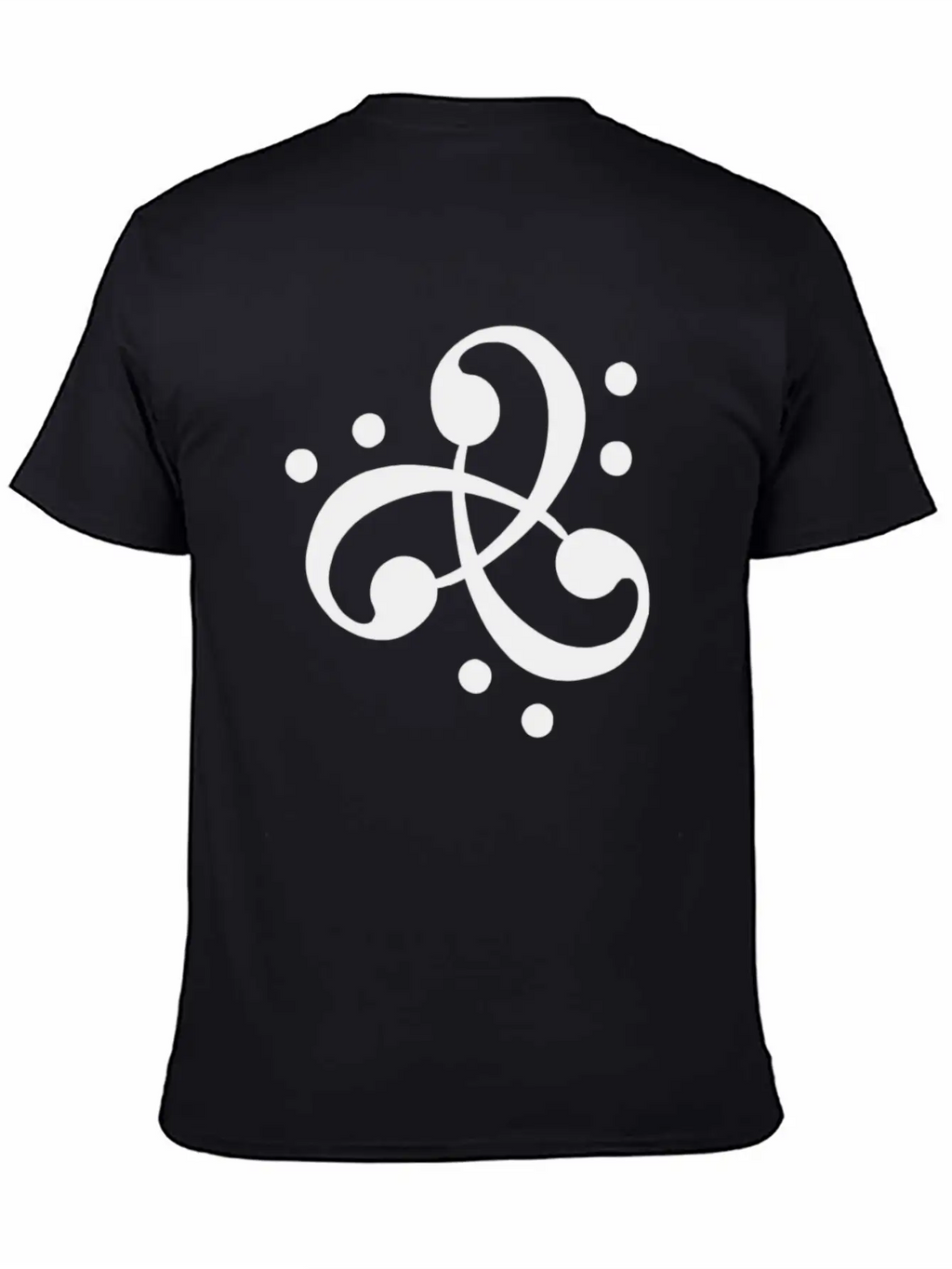 Duchess Of Funk Alana Orr Orchid Bass Clef Logo Unisex Short Sleeve Soft Cotton T-Shirt – Casual Everyday Wear