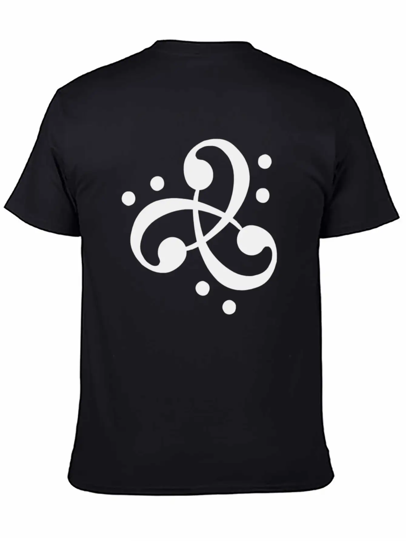 Duchess Of Funk Alana Orr Orchid Bass Clef Logo Unisex Short Sleeve Soft Cotton T-Shirt – Casual Everyday Wear