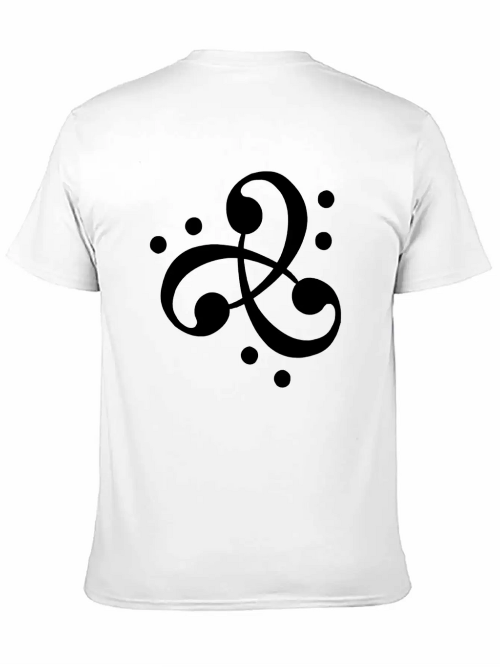Duchess Of Funk Alana Orr Orchid Bass Clef Logo Unisex Short Sleeve Soft Cotton T-Shirt – Casual Everyday Wear