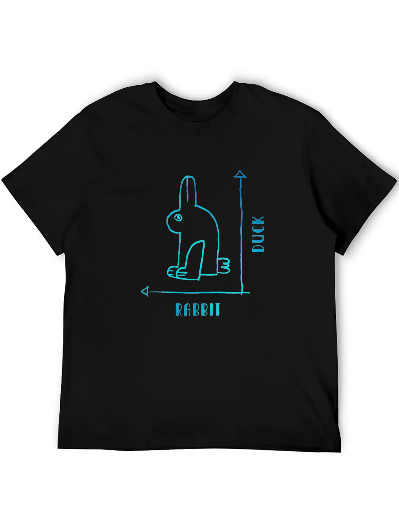 Duck Rabbit Unisex Casual T-Shirt – Clean Design For Daily Comfort