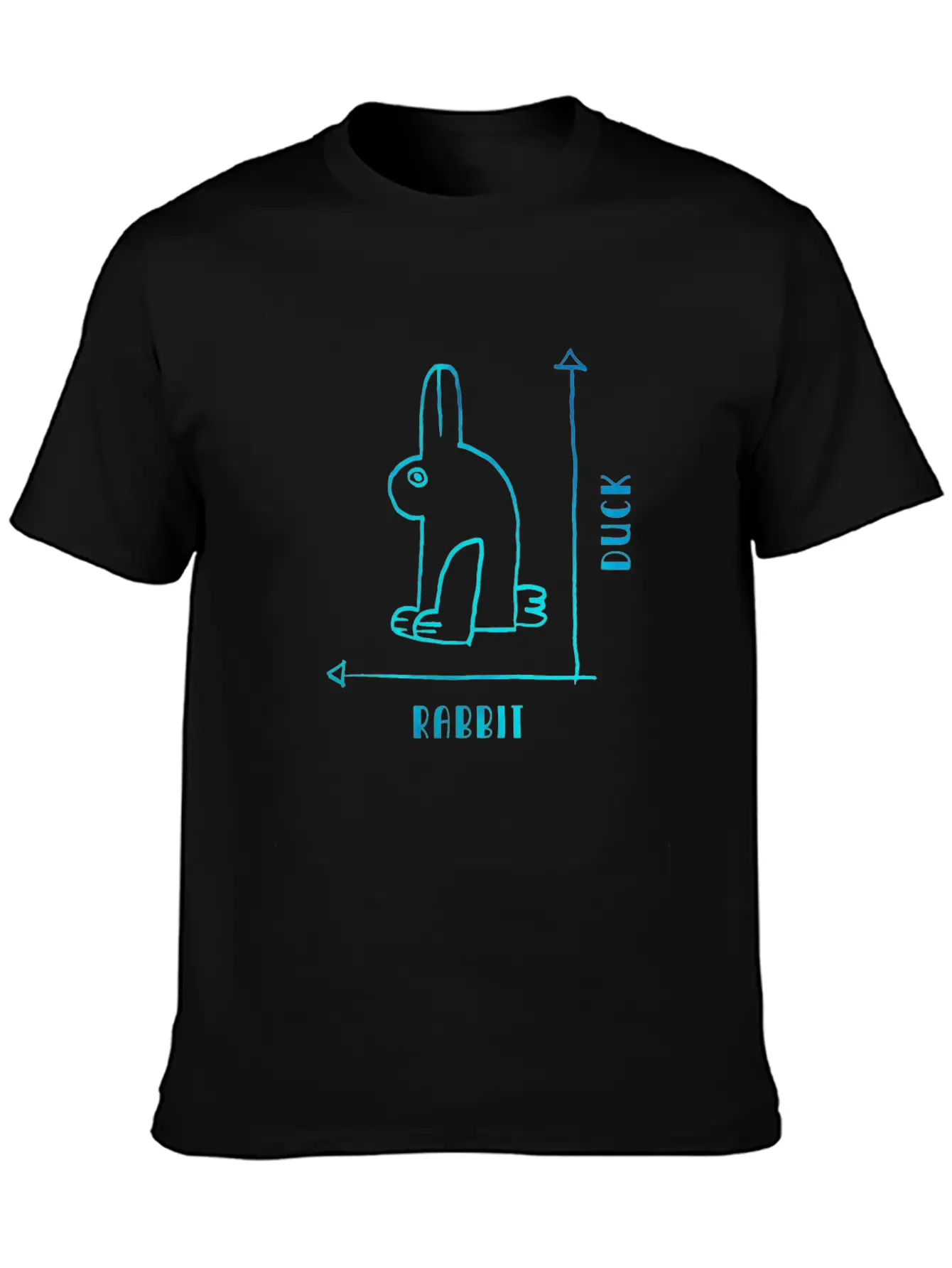 Duck Rabbit Unisex Casual T-Shirt – Clean Design For Daily Comfort
