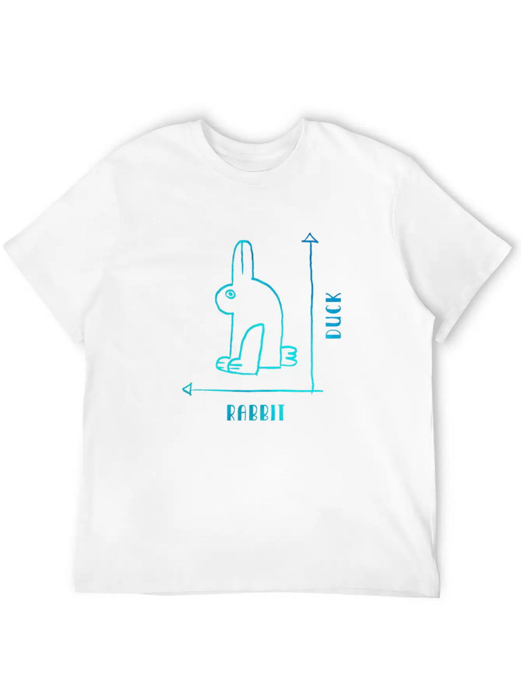 Duck Rabbit Unisex Casual T-Shirt – Clean Design For Daily Comfort
