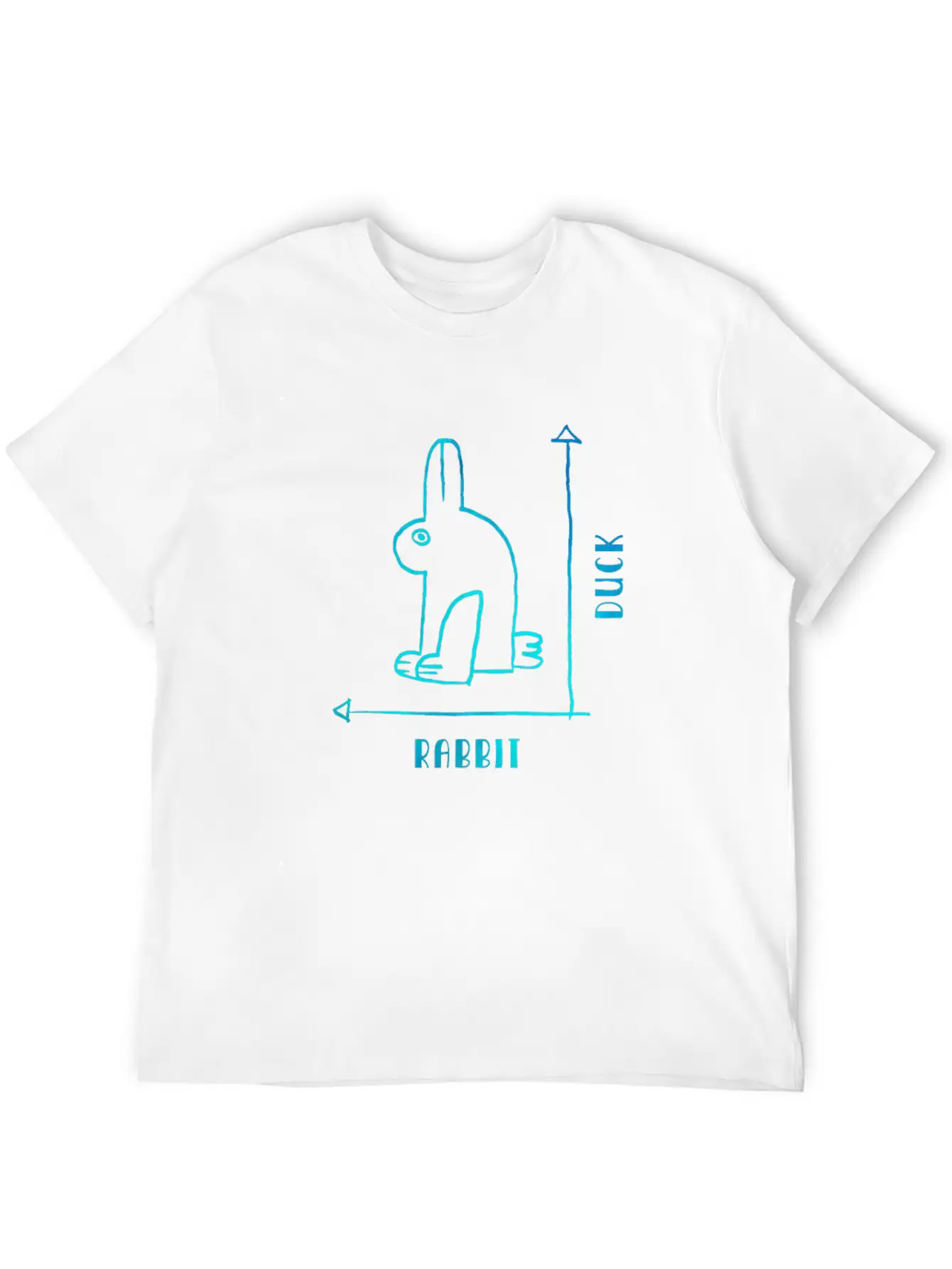 Duck Rabbit Unisex Casual T-Shirt – Clean Design For Daily Comfort