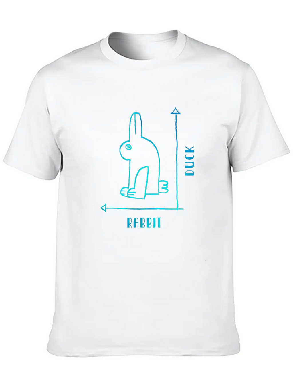 Duck Rabbit Unisex Casual T-Shirt – Clean Design For Daily Comfort