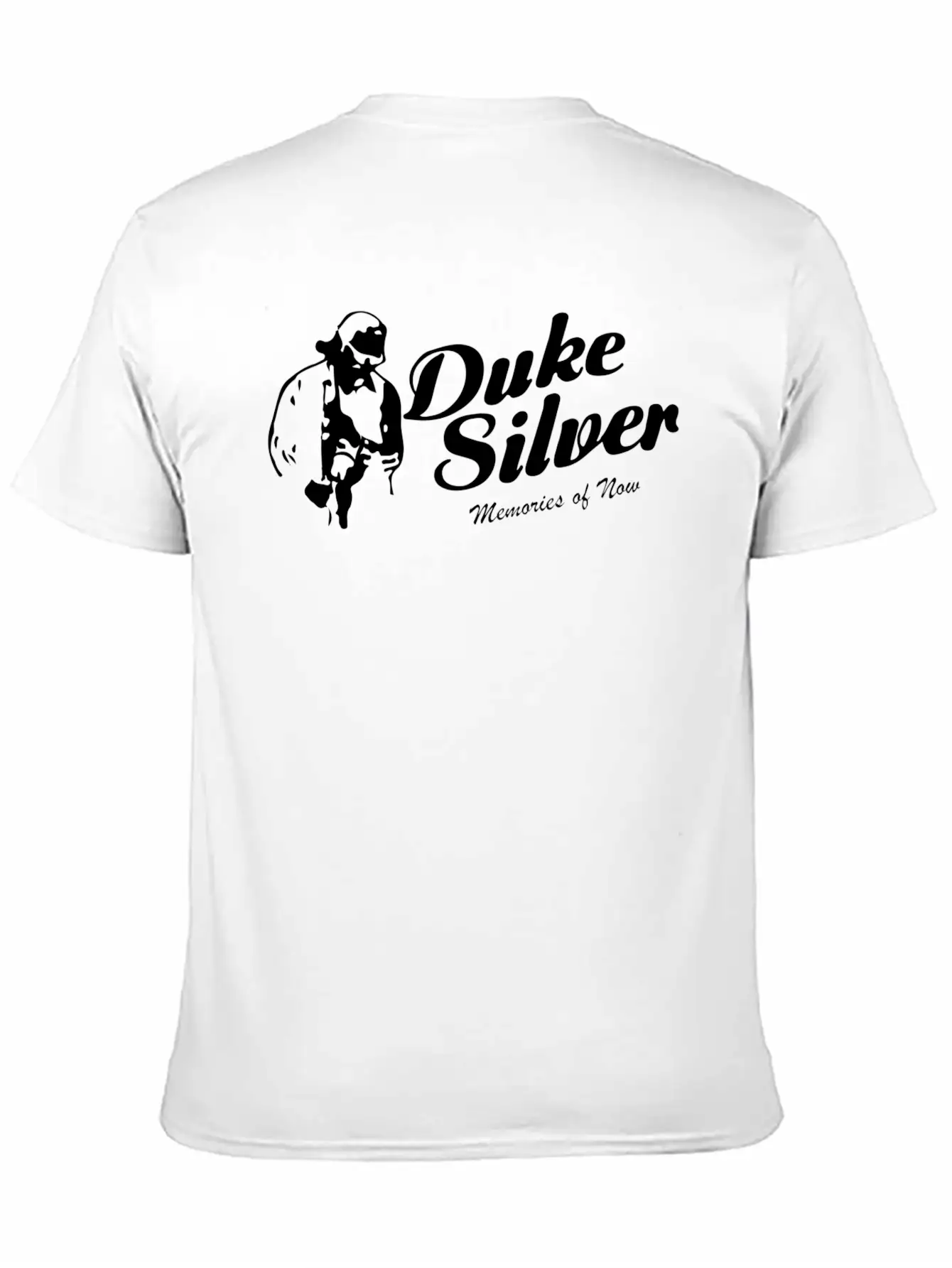 Duke Silver Unisex Casual T-Shirt – Clean Design For Daily Comfort