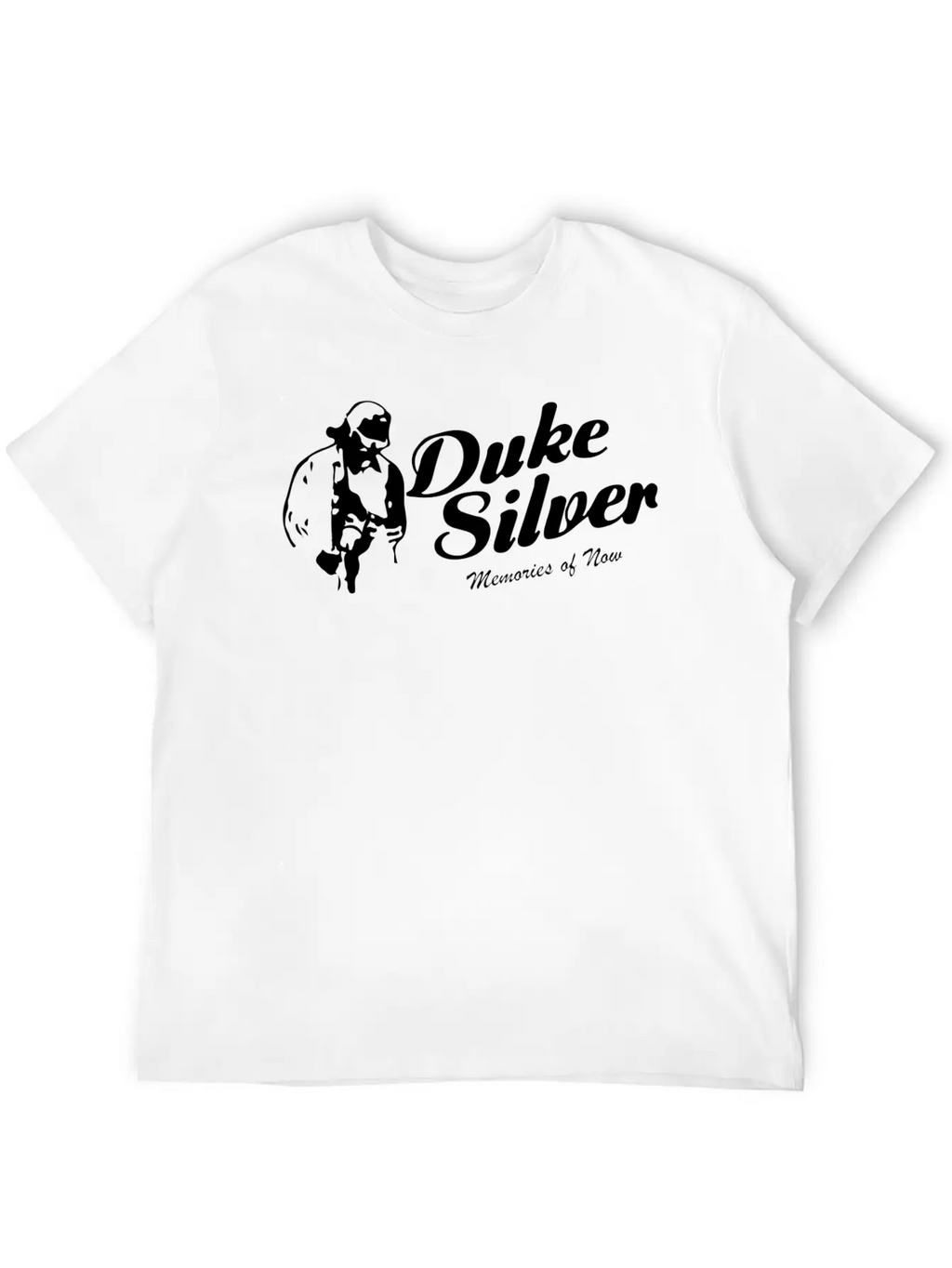 Duke Silver Unisex Casual T-Shirt – Clean Design For Daily Comfort