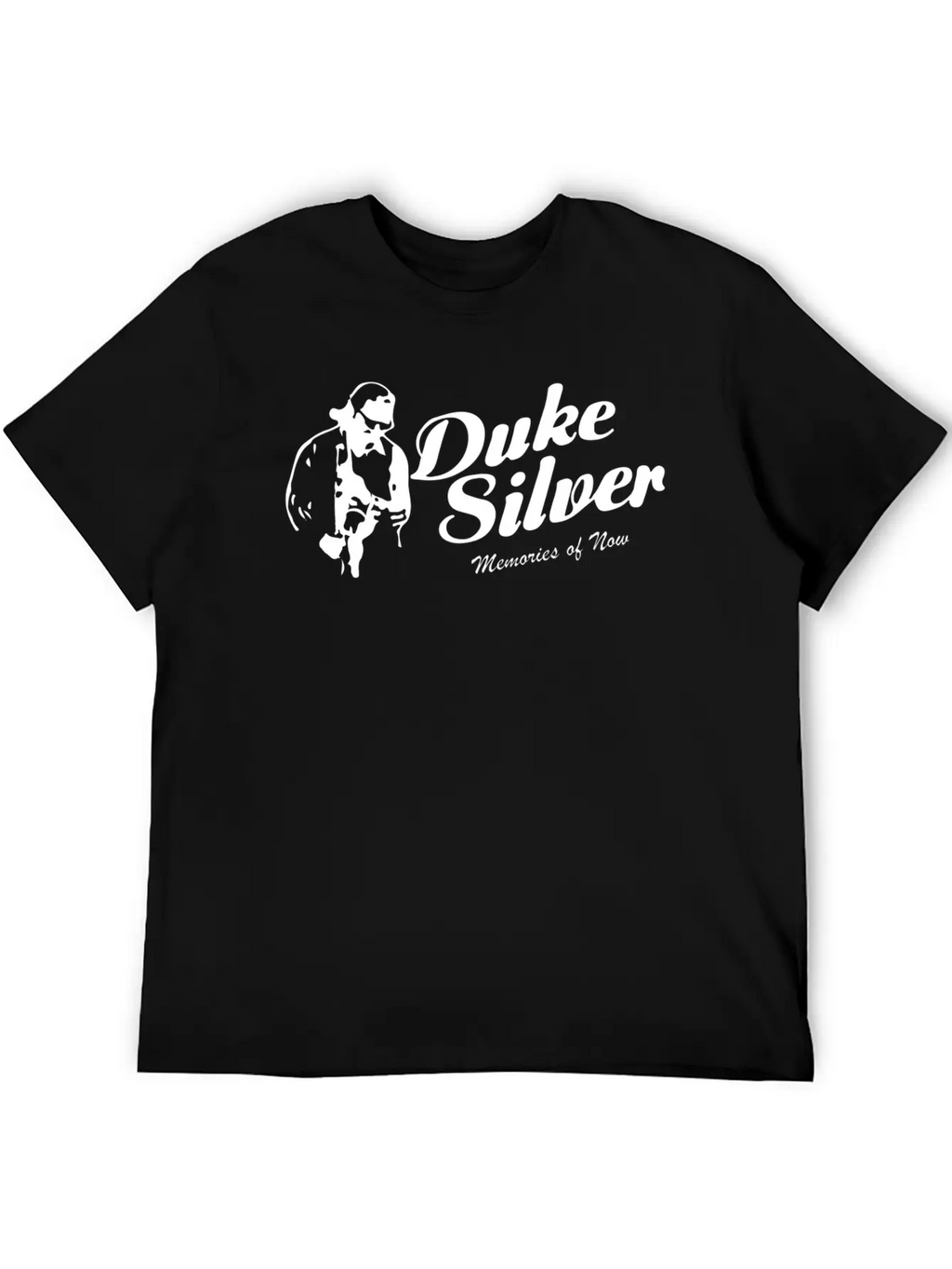 Duke Silver Unisex Casual T-Shirt – Clean Design For Daily Comfort