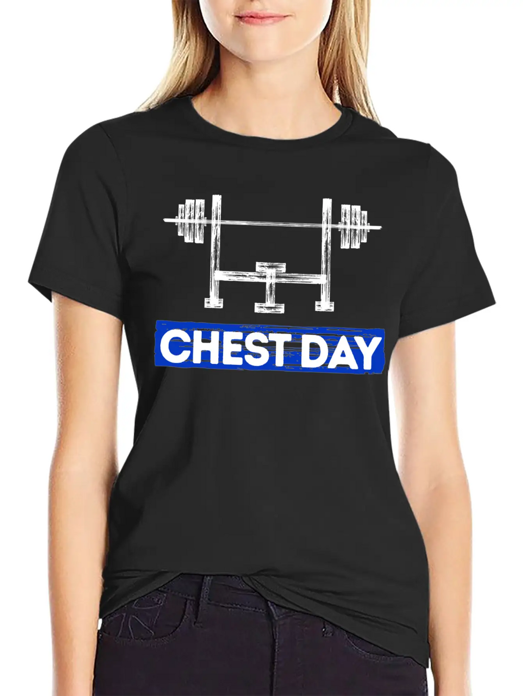 Dumbbell Fitness Weight Lifting Exercise Breathable Soft Cotton T-Shirt – Timeless Casual Look