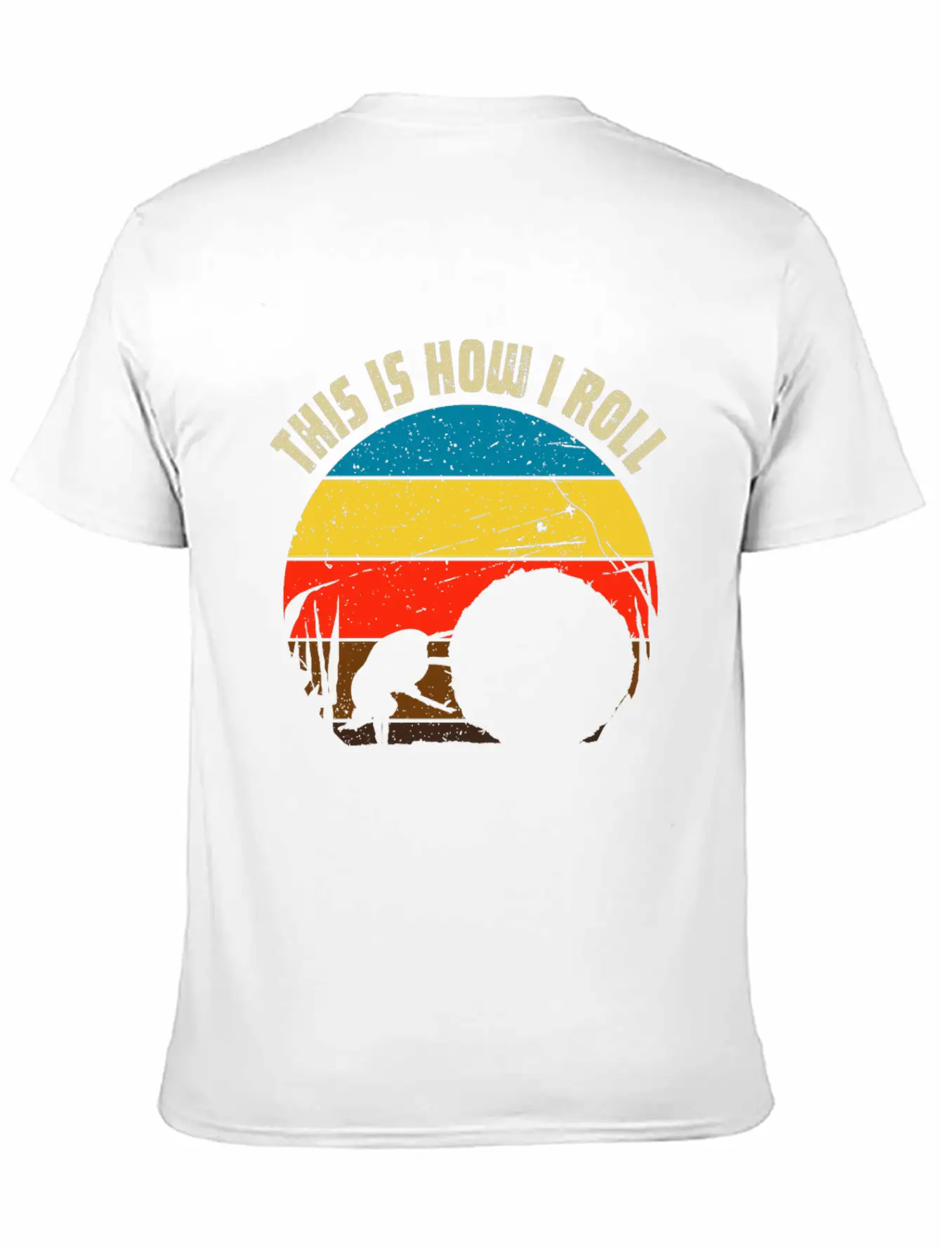 Dung Beetle Rolling Dung Ball For Beetle & Insect Unisex Short Sleeve Soft Cotton T-Shirt – Casual Everyday Wear