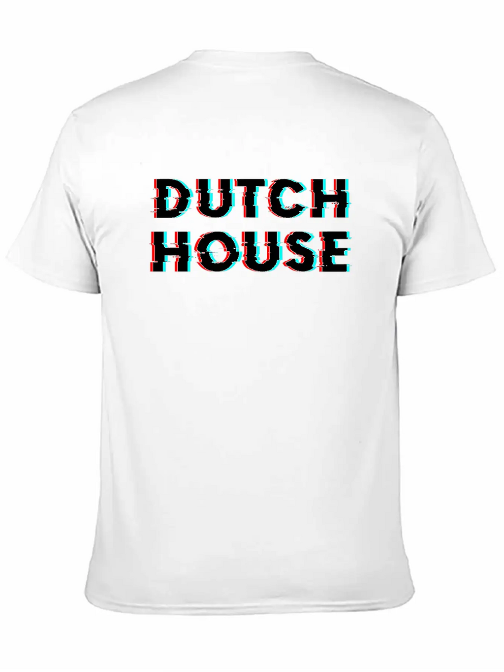 Dutch House Techno Unisex Casual T-Shirt – Clean Design For Daily Comfort