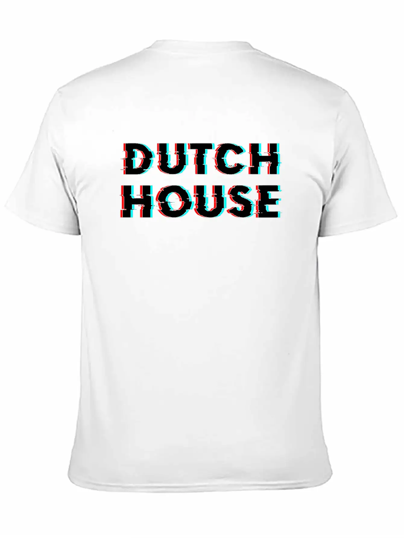 Dutch House Techno Unisex Casual T-Shirt – Clean Design For Daily Comfort
