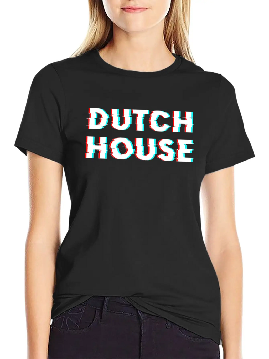 Dutch House Techno Unisex Casual T-Shirt – Clean Design For Daily Comfort