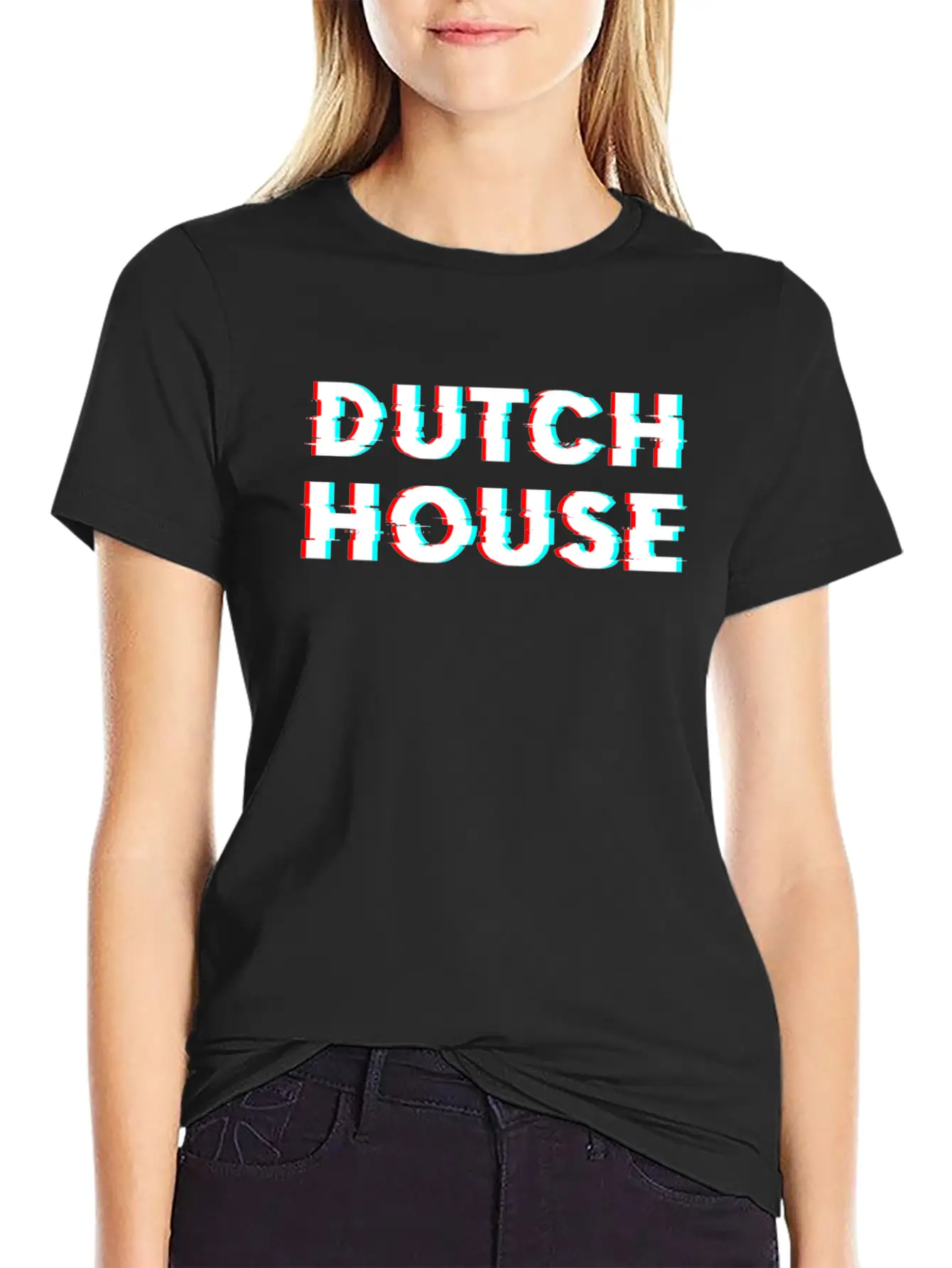 Dutch House Techno Unisex Casual T-Shirt – Clean Design For Daily Comfort