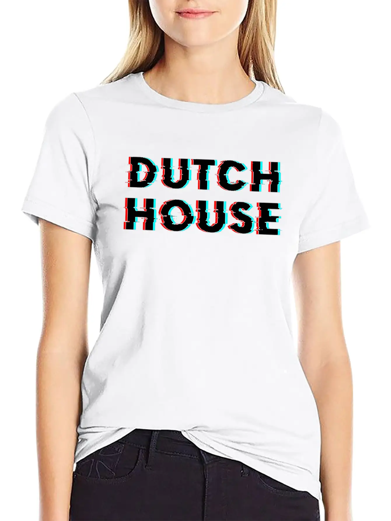 Dutch House Techno Unisex Casual T-Shirt – Clean Design For Daily Comfort
