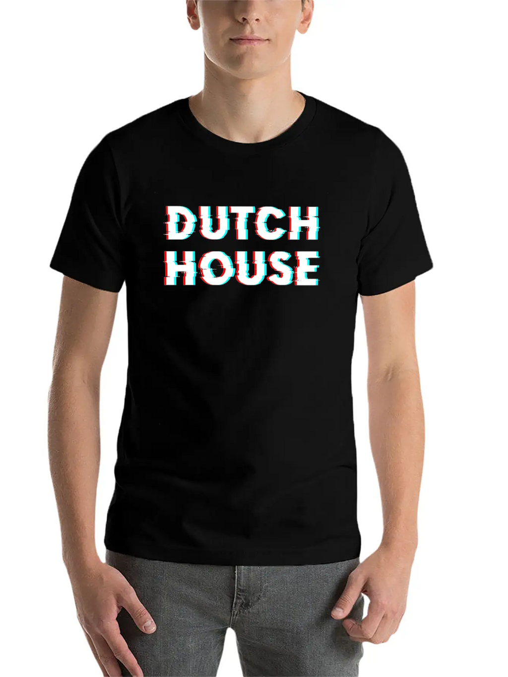 Dutch House Techno Unisex Casual T-Shirt – Clean Design For Daily Comfort