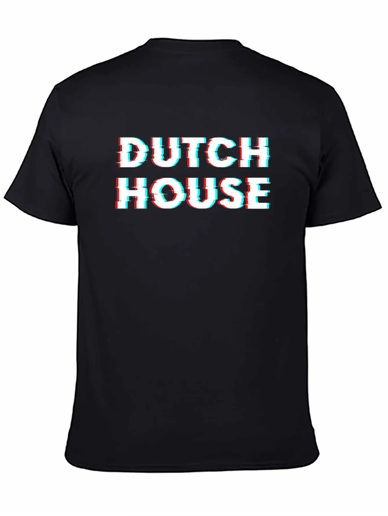 Dutch House Techno Unisex Casual T-Shirt – Clean Design For Daily Comfort