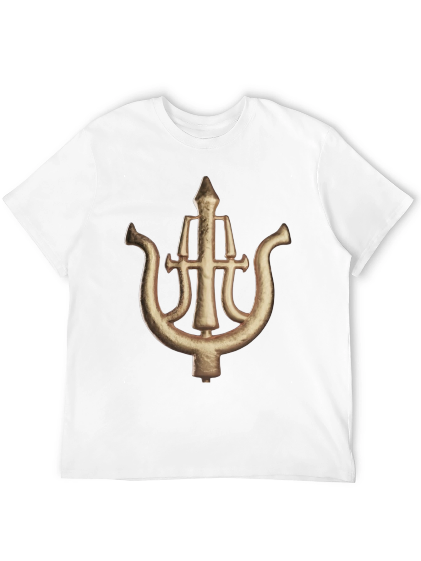 Unique Symbol Graphic Black T-Shirt