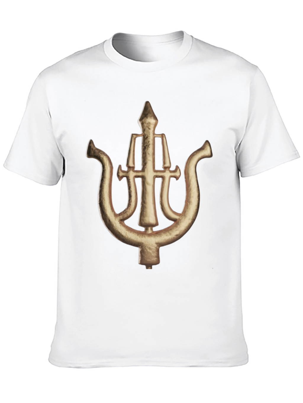 Unique Symbol Graphic Black T-Shirt