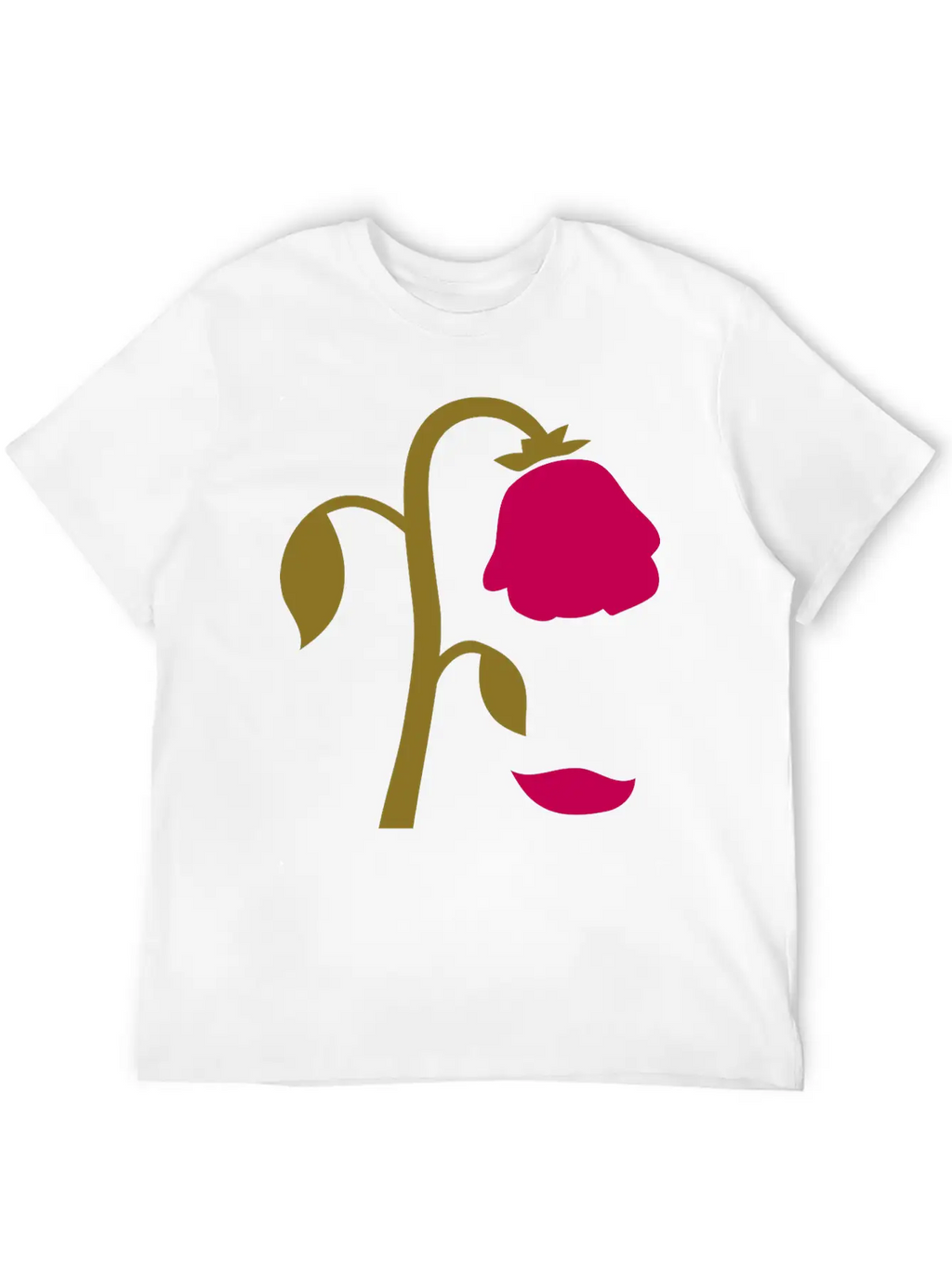 Dying Flower, Dying Rose Breathable Graphic T-Shirt – Perfect For Casual Days