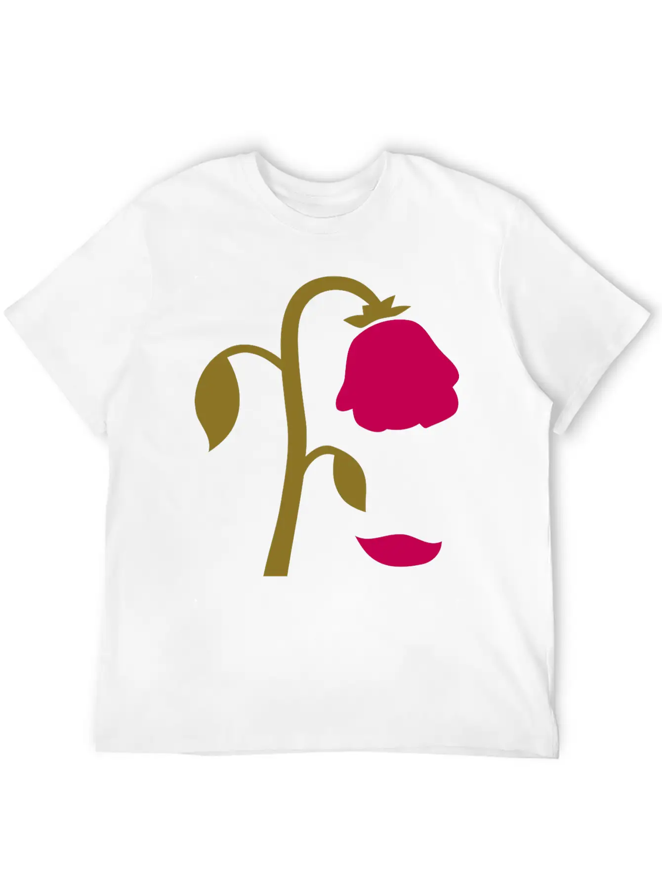 Dying Flower, Dying Rose Breathable Graphic T-Shirt – Perfect For Casual Days