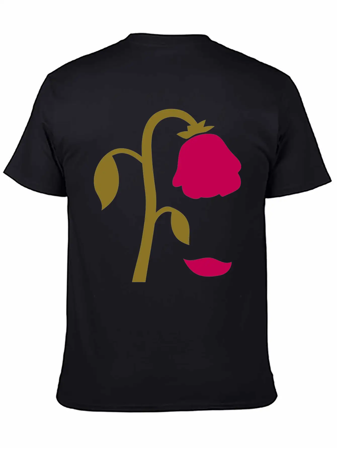 Dying Flower, Dying Rose Breathable Graphic T-Shirt – Perfect For Casual Days