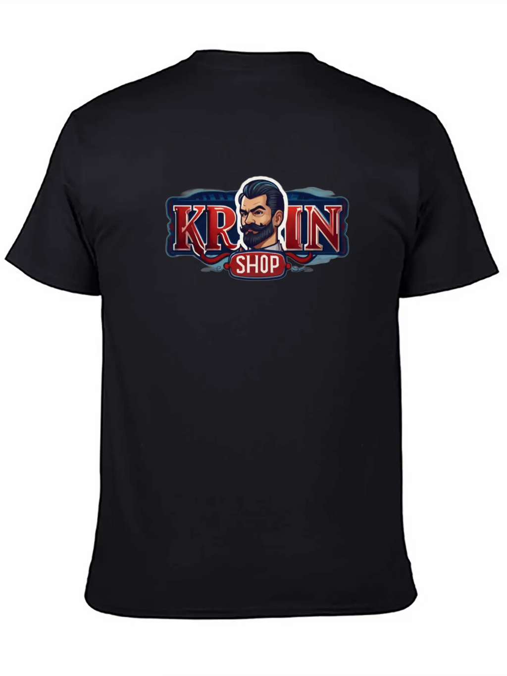 Dynamic Logo Design For Krispin Breathable Soft Cotton T-Shirt – Timeless Casual Look