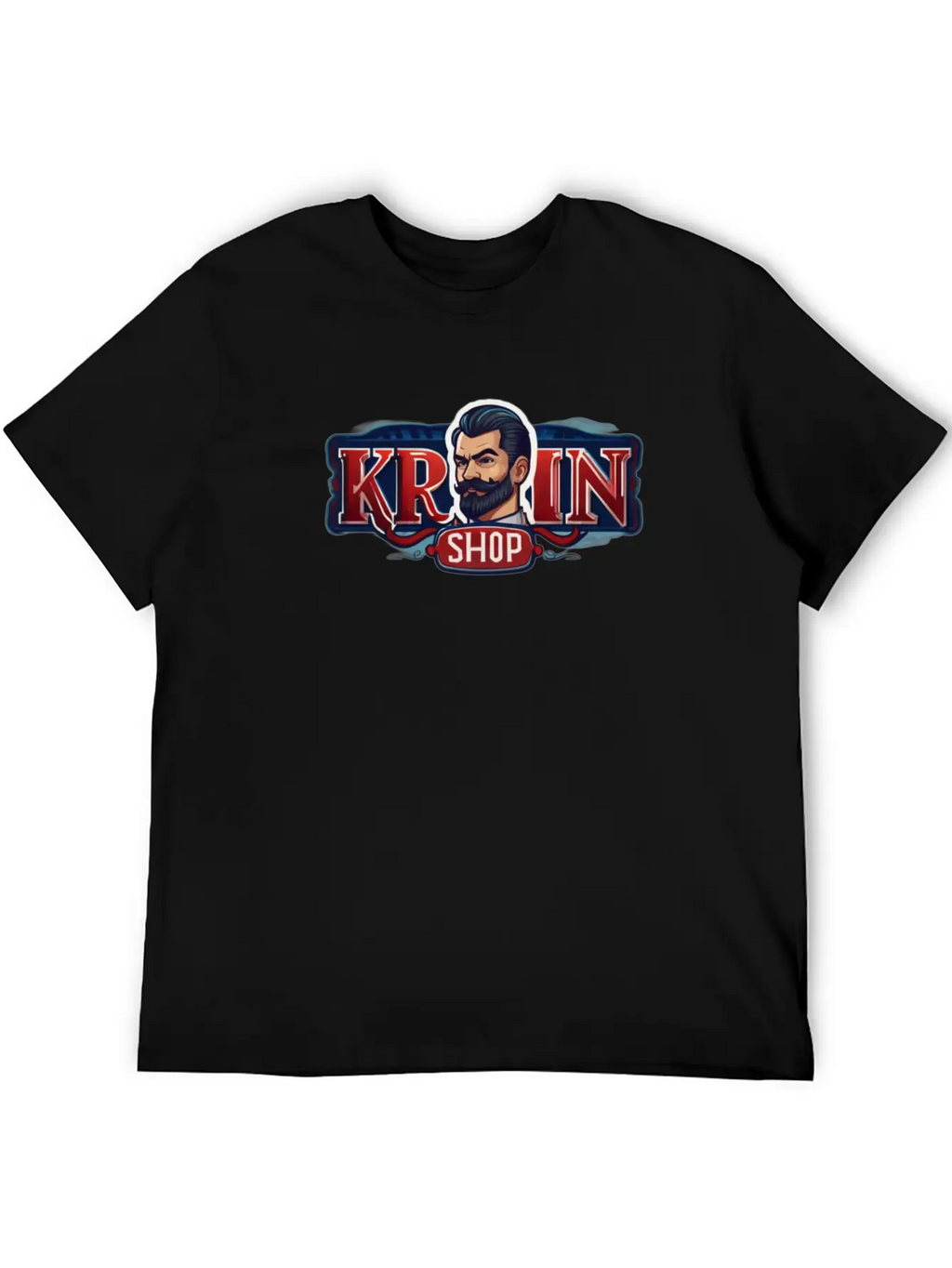 Dynamic Logo Design For Krispin Breathable Soft Cotton T-Shirt – Timeless Casual Look