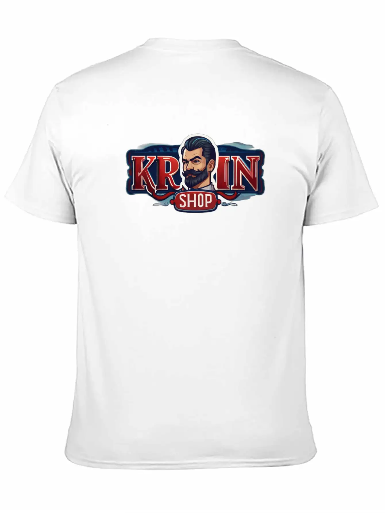 Dynamic Logo Design For Krispin Breathable Soft Cotton T-Shirt – Timeless Casual Look