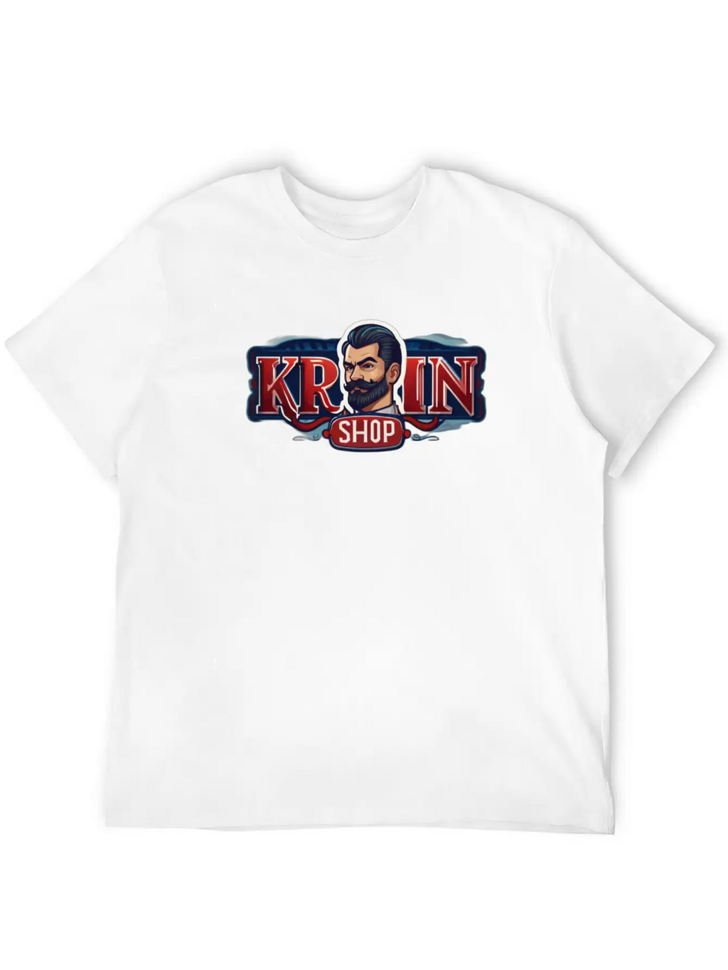 Dynamic Logo Design For Krispin Breathable Soft Cotton T-Shirt – Timeless Casual Look