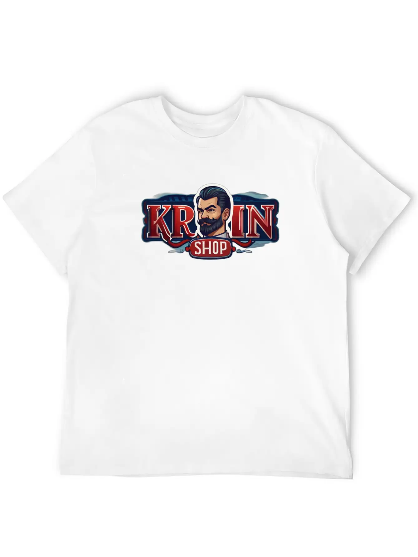 Dynamic Logo Design For Krispin Breathable Soft Cotton T-Shirt – Timeless Casual Look