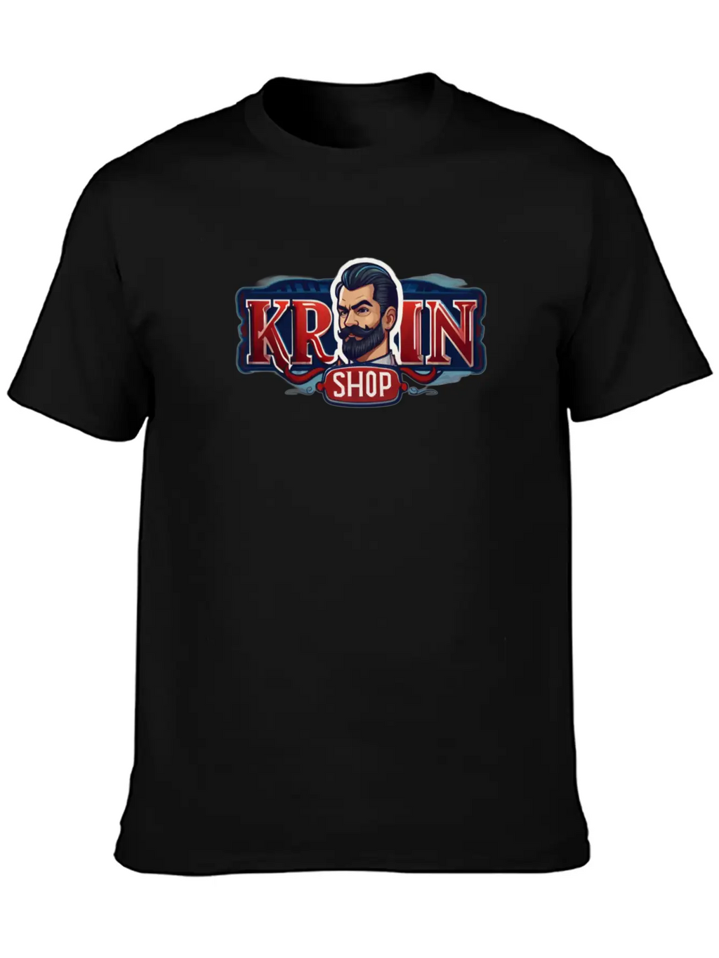 Dynamic Logo Design For Krispin Breathable Soft Cotton T-Shirt – Timeless Casual Look