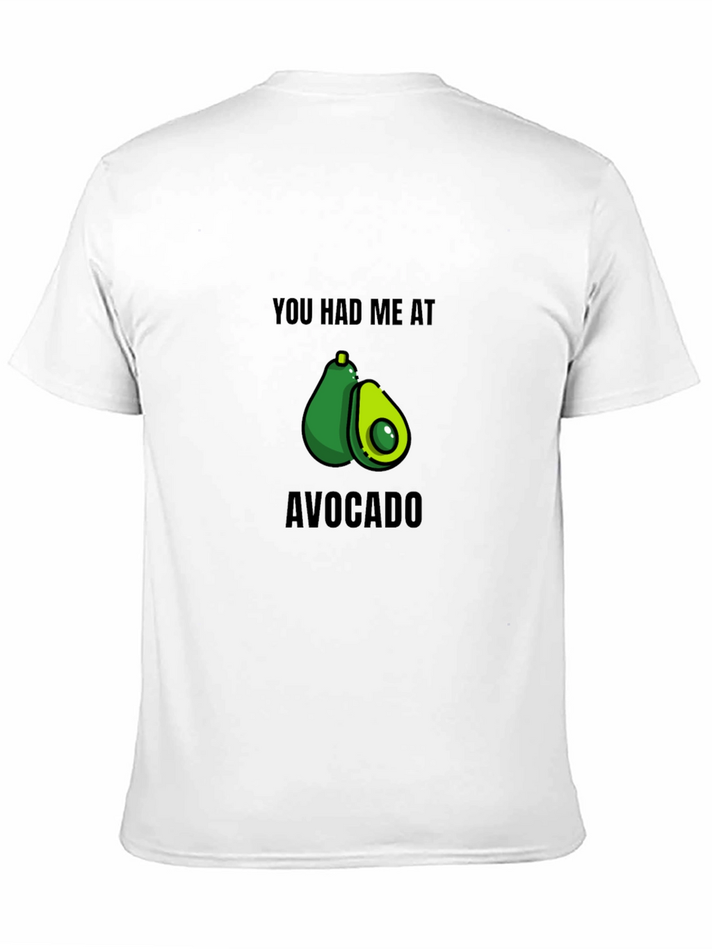 Avocado Lovers Black Graphic T-Shirt