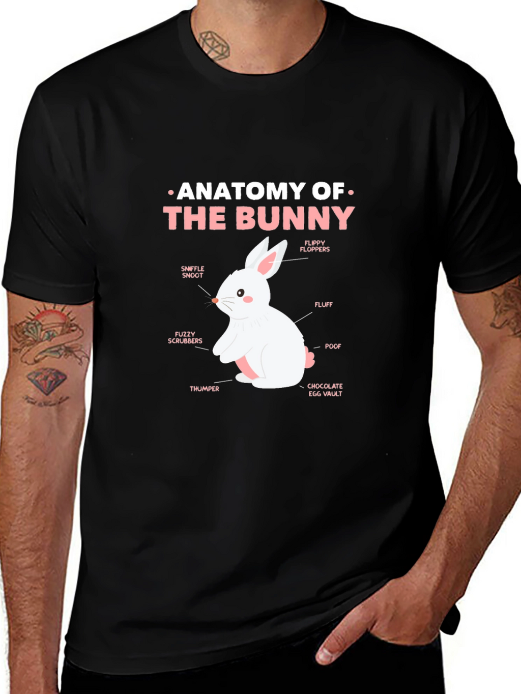 Anatomy of a Bunny T-Shirt